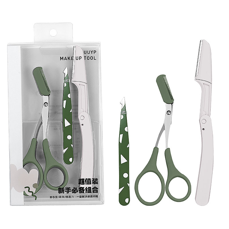 Eyebrow Grooming Scissors Set